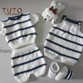 TUTO tricot bébé, tutoriel, Patron layette bb à tricoter pdf