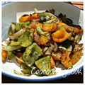 poêlée de légumes à la plancha