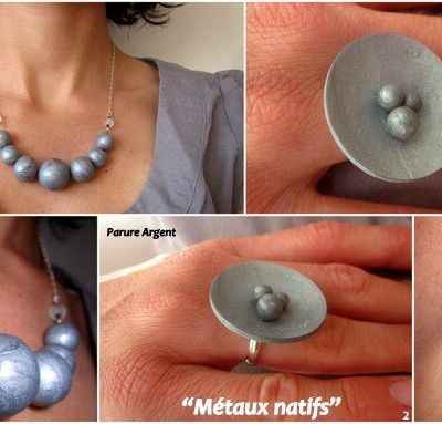 Du tableau périodique aux métaux natifs... Créations (partie 2)