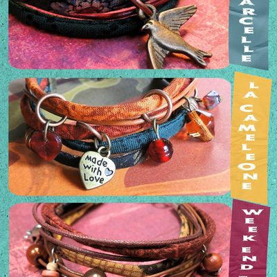 Des bijoux en textile...