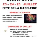 Fête de la Madeleine à Sainpuits les 23,24,25 juillet 2022