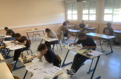 Ils passent en ce moment les écrits !