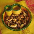 Amandes et noix grillées au piment doux