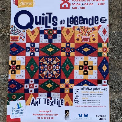 Expostion "QUILTS de Légende" Édition 2019