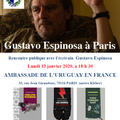 2020 : 8 janvier, Gustavo Espinosa à Radio France Internationale