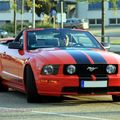 La Ford mustang GT convertible (Rencard du Burger king septembre 2011)