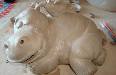 Modelage d'un hippo