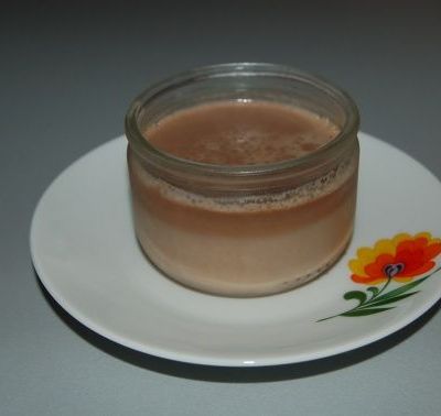 flan au praliné par Aure