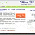 Une pétition pour le financement des APS