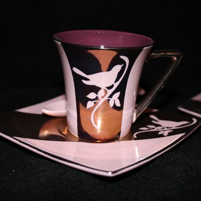 Duo collection Merlette Rose et Violine