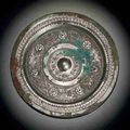 A silvery bronze mirror, Eastern Han dynasty (25-220)