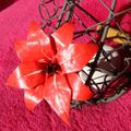 VENDUES - Origami BO Fleurs rouges.