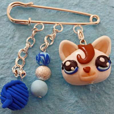 broche pet shop par amélia