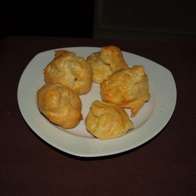 Gougères au Maroilles
