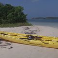 Kayak à l'îlet chevalier et la baie des anglais