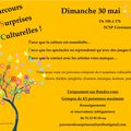 PARCOURS DE SURPRISES CULTURELLES 30 MAI