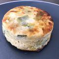 Quiche sans pâte saumon-poireaux