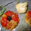  TATIN DE TOMATES CERISES POIVRONS au vinaigre balsamique 