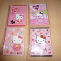 4 carnets à spirales Hello Kitty