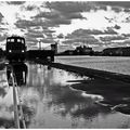 noir et blanc  sur les quais