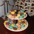 mes macarons pour les fêtes !!!!