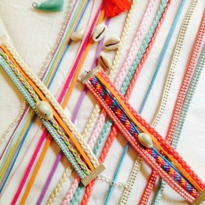 Atelier Bracelets brésiliens : façon manchette " Hipanema "