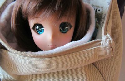 La housse de Yoko ma Smart Doll pour voyager 