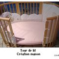 Tour de lit Stokke - création maison