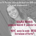 SOLDES PRIVÉS -40% sur malaucollection