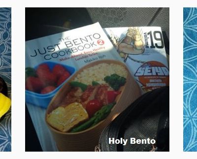 Bentos #167 #168 et des livres!