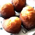 Madeleines au beurre et au miel