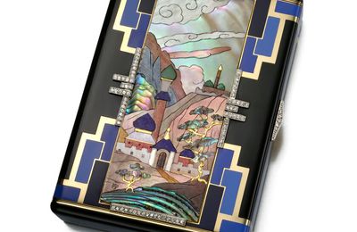 Vanity case 'Persian Mosque', ca. 1929, by Vladimir Makovsky for Black, Starr and Frost Co., New York