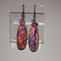 boucles d'oreilles et annuaire Fimo