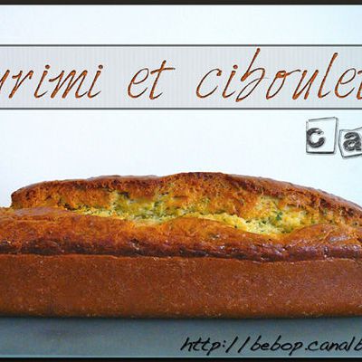 Cake au surimi et à la ciboulette