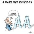 La France perd son triple "A"