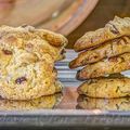 Le mystère des cookies aux cacahuètes et canneberges