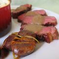 Magret de Canard au Caramel d'épices