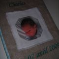 Un protège carnet de santé pour notre petit Charles !
