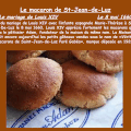 le macaron de st-Jean-de-Luz, le 8 mai 1660