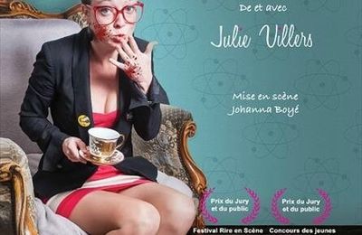 Courez voir l'exceptionnelle Julie Villers au Point Virgule !