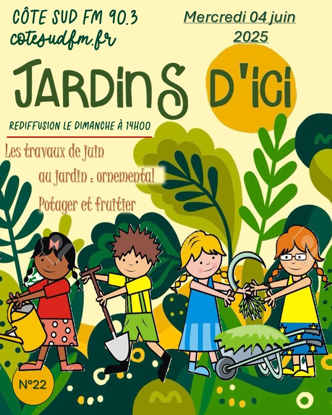 Paysagiste Azur 40140 Paysagiste Landes sur Cote Sud Fm Jardins d'Ici tous les mercredi en direct de 14h00 à 15h00.