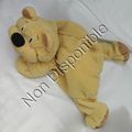 Doudou Peluche Chien Allongé Jaune Fisher Price 1993