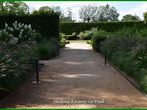 Les jardins d'AINAY-Le-VIEIL [18200] AINAY-LE-CHATEAU