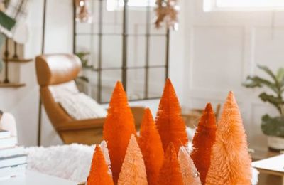 Revisiter les couleurs de Noël : orange is the new red