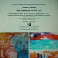 COULEURS - MATIERE Mily DELSTANCHE, MIREILLE THYS 27/05 (vernissage) - 02/07