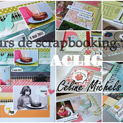 L'atelier scrapbooking à l'ACLIG