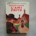 l'ami fritz, collection bibliothèque verte, éditions Hachette, 