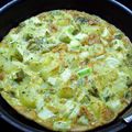 Tortilla de courgette