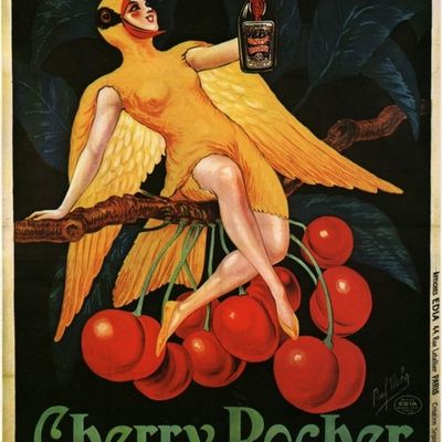 La maison Cherry-Rocher. La plus ancienne distillerie. En 1705.
