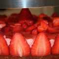 Jour de Pâques : Bavarois aux fraises